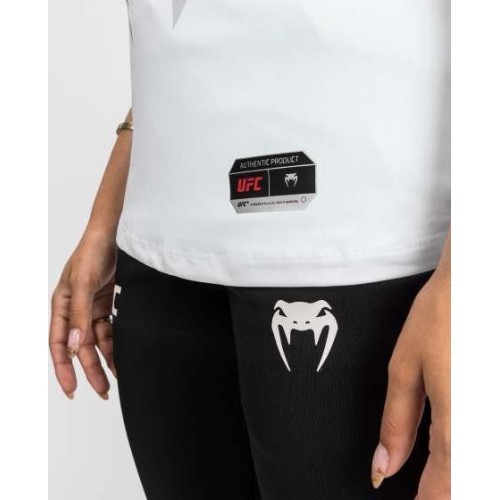 Damska koszulka Walkout UFC Venum Authentic Fight Night 2.0 Kit by Venum - biała