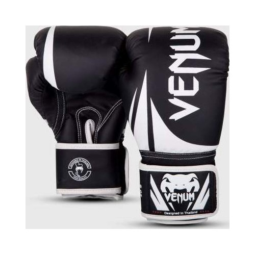 Rękawice bokserskie Venum Challenger 2.0 Kids - czarny/biały