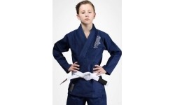 Venum Contender Kids BJJ Gi (w zestawie biały pas gratis) - granatowy