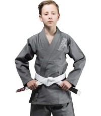 Venum Contender Kids BJJ Gi (bezpłatny biały pas w zestawie) - Grey