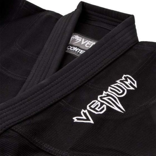 Venum Contender Kids BJJ Gi (bezpłatny biały pas w zestawie) - czarny