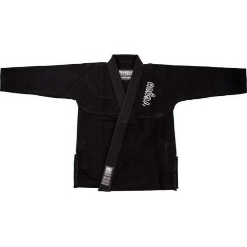 Venum Contender Kids BJJ Gi (bezpłatny biały pas w zestawie) - czarny