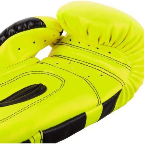Rękawice bokserskie Venum Elite Kids - Ekskluzywne - Fluo żółte