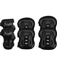 A set of children's pads (for knees, wrists and elbows) Spokey SHIELD