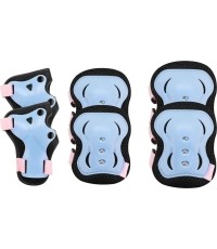 A set of children's pads (for knees, wrists and elbows) Spokey SHIELD