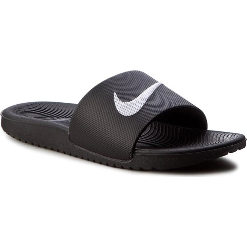 Klapki młodzieżowe Nike Kawa Slide, czarne 819352 001