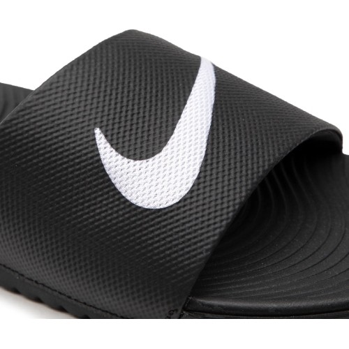 Klapki młodzieżowe Nike Kawa Slide, czarne 819352 001