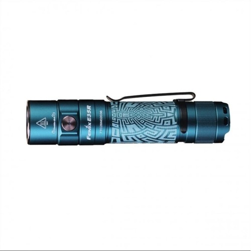 Latarka LED Fenix E35R, granatowa