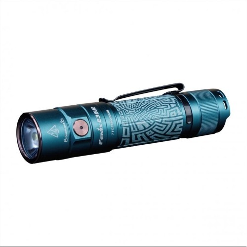 Latarka LED Fenix E35R, granatowa
