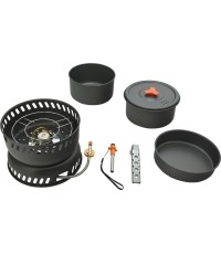 Zestaw naczyń kuchennych TREK 9szt z akcesoriami