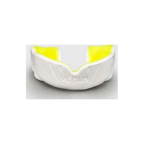 Venum Challenger Mouthguard - White/Yellow