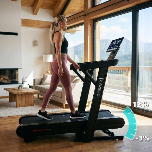 PROFESSIONAL ELECTRIC HOME TREADMILL WITH INCLINE AND DECLINE FUNCTION HMS TERRUN475
