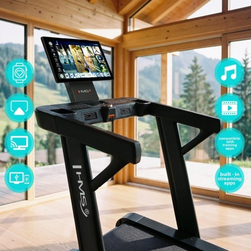 PROFESSIONAL ELECTRIC HOME TREADMILL WITH INCLINE AND DECLINE FUNCTION HMS TERRUN475