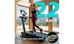 PROFESSIONAL ELECTRIC HOME TREADMILL WITH INCLINE AND DECLINE FUNCTION HMS TERRUN475