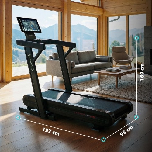 PROFESSIONAL ELECTRIC HOME TREADMILL WITH INCLINE AND DECLINE FUNCTION HMS TERRUN475