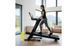 ELECTRIC TRAINING TREADMILL WITH INCLINE AND DECLINE ADJUSTMENT HMS TERRUN350