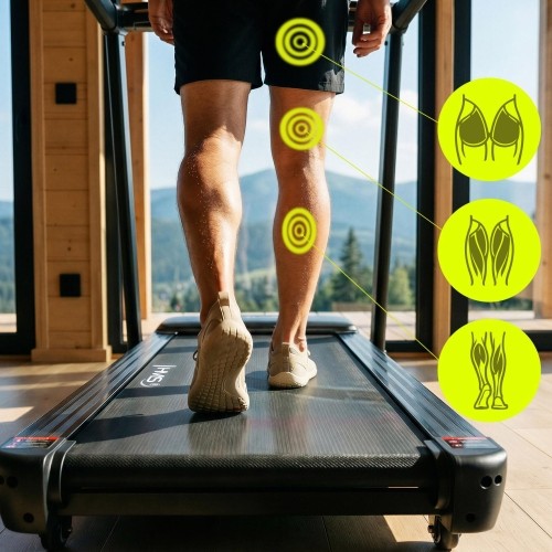 ELECTRIC TRAINING TREADMILL WITH INCLINE AND DECLINE ADJUSTMENT HMS TERRUN350