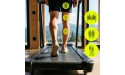 ELECTRIC TRAINING TREADMILL WITH INCLINE AND DECLINE ADJUSTMENT HMS TERRUN350