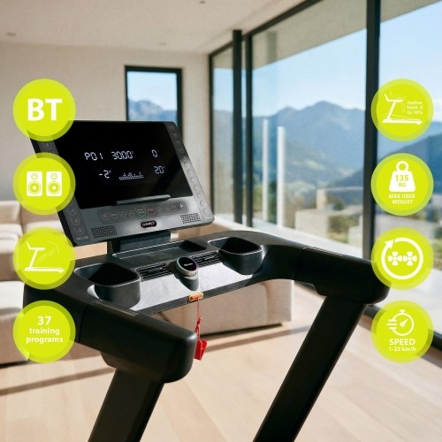 ELECTRIC TRAINING TREADMILL WITH INCLINE AND DECLINE ADJUSTMENT HMS TERRUN350