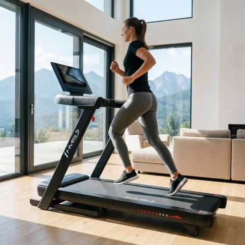 ELECTRIC TRAINING TREADMILL WITH INCLINE AND DECLINE ADJUSTMENT HMS TERRUN350