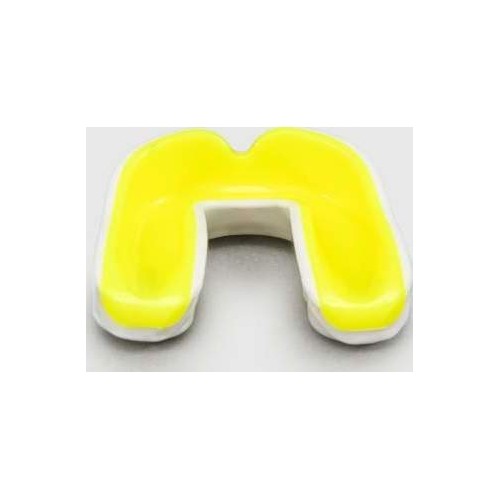Venum Challenger Mouthguard - White/Yellow