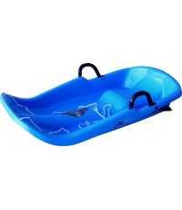 Plastikowe sanki śnieżne Twister - Bright Blue