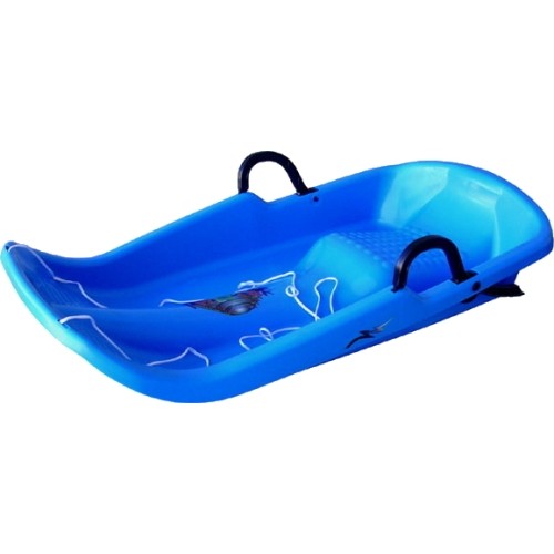 Plastikowe sanki śnieżne Twister - Jasnoniebieski