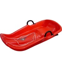 Plastikowe sanki śnieżne Twister - Czerwony