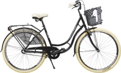Dviratis AZIMUT Holland Retro 28" 3-biegowa 2023 czarny mat