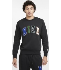 Nike Džemperis Vyrams M Nk Club Bb Crew Letters Black FZ0879 010