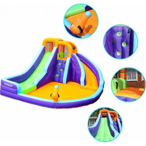 Inflatable Bounce House AirMyFun Double Slide 83006