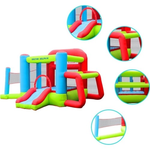 Inflatable Bounce House Doctor Dolphin Tennis & Soccer 72013
