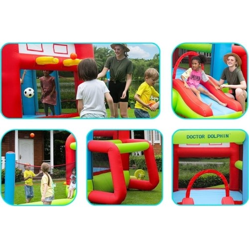 Inflatable Bounce House Doctor Dolphin Tennis & Soccer 72013