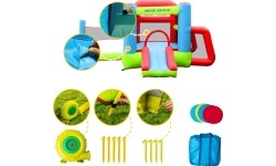 Inflatable Bounce House Doctor Dolphin Tennis & Soccer 72013