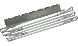 Zestaw do grillowania dużych szaszłyków, 43 cm, 6 szt.