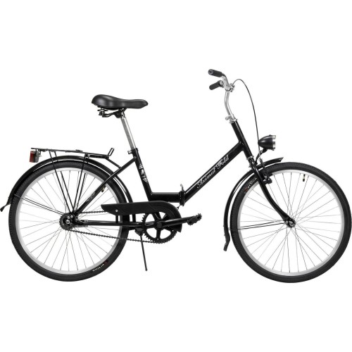 Dviratis AZIMUT Fold 24" 2023 czarny mat
