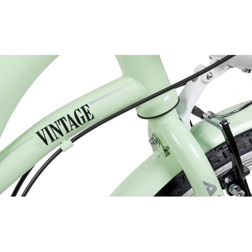 Dviratis AZIMUT Vintage TX-7 26" 2023 miętowo-biały błyszczący