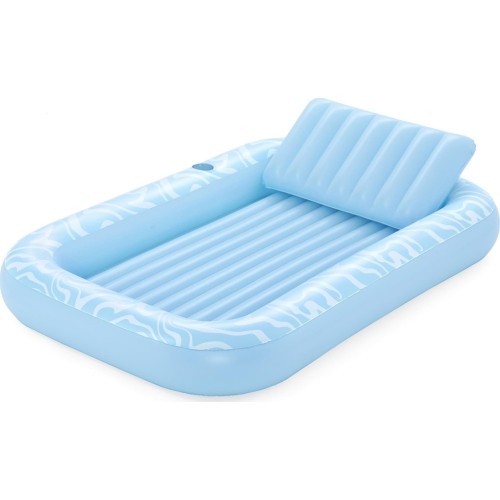 Dmuchany materac do pływania Sun Kiss BESTWAY z oparciem