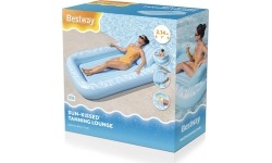 Dmuchany materac do pływania Sun Kiss BESTWAY z oparciem