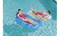 Materac Krzesło pokładowe Niebieski 161 84cm BESTWAY