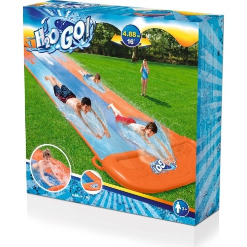 Bestway H2OGO potrójna zjeżdżalnia wodna!