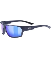 Okulary Uvex sportstyle 233 P deep space matt / mirror blue