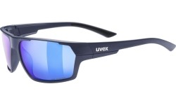 Okulary Uvex sportstyle 233 P deep space matt / mirror blue