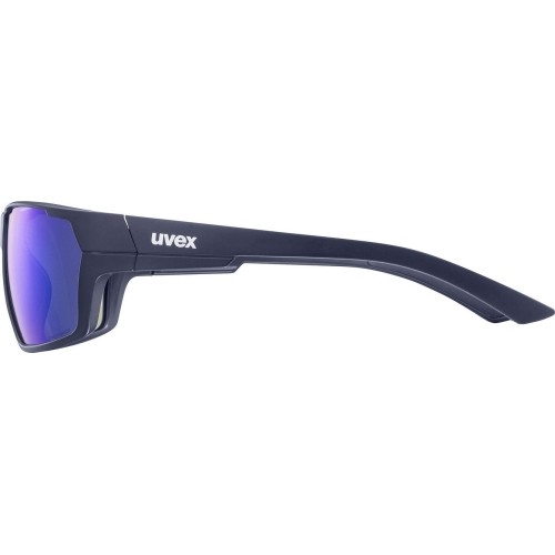 Okulary Uvex sportstyle 233 P deep space matt / mirror blue