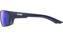 Okulary Uvex sportstyle 233 P deep space matt / mirror blue