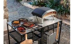 Stół z piecem do pizzy Ooni duży