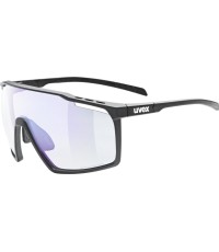 Okulary Uvex mtn perform V black matt / litemirror blue