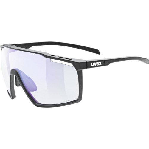 Okulary Uvex mtn perform V black matt / litemirror blue