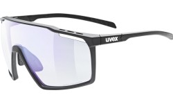 Okulary Uvex mtn perform V black matt / litemirror blue