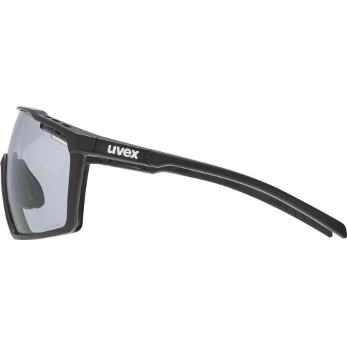 Okulary Uvex mtn perform V black matt / litemirror blue